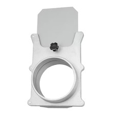4 In. Aluminum Blast Gate for Vacuum/Dust Collector, Dust Collection Systems