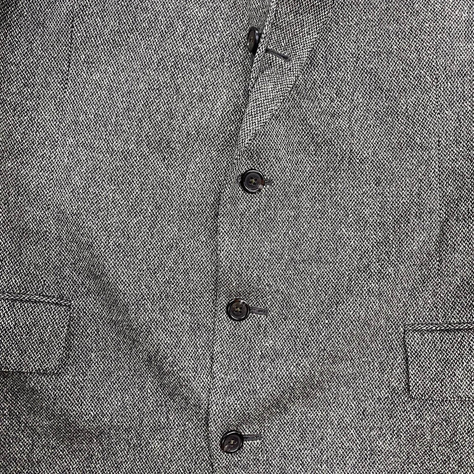 Polo Ralph Lauren Jacket Mens 40L Beige Cashmere Silk Linen Blazer Sport Coat - Image 3 of 4