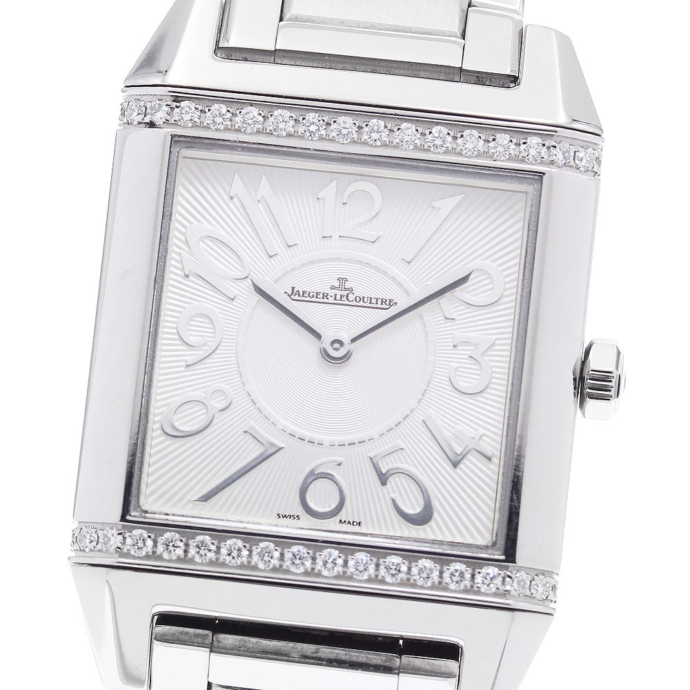 JAEGER-LECOULTRE Reverso Squadra 234.8.47 Diamond Bezel Quartz Ladies_890295 Jaeger Le Coultre Lady Reverso Squadra Classic Ref. 234.8.47  main image 4