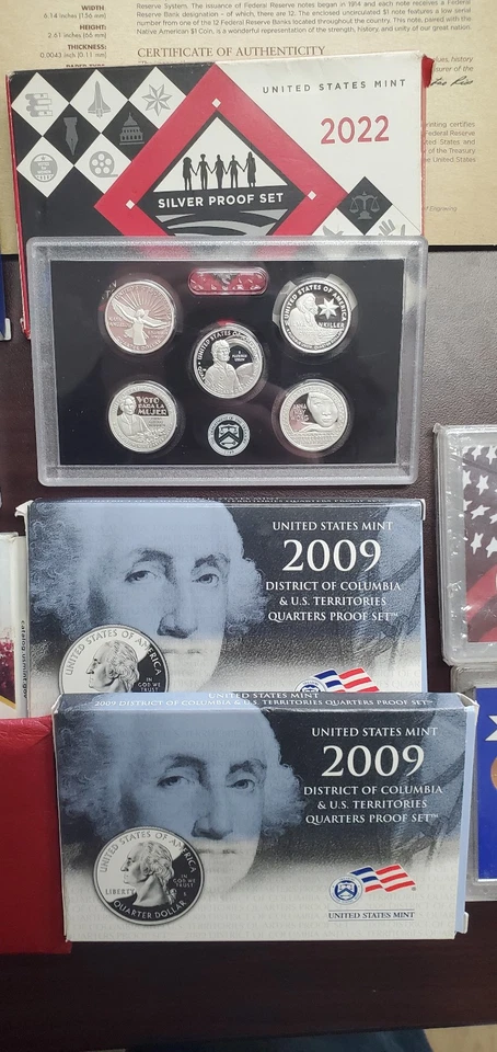 Large Estate Lot-Includes Everything Seen-PROOF SETS, UNCIRCULATED SETS & MORE#1 - Image 4 of 4