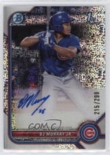 2022 Bowman Chrome Prospect Speckle Refractor 215/299 BJ Murray Jr Auto 10no