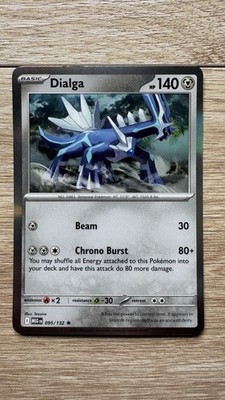 Pokémon Dialga 095/132 - ME01: Mega Evolution Rare Holo Card NM