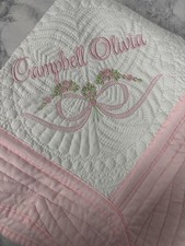 Heirloom Baby Personalized Baby Quilt