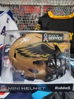 Jalen Hurts Salute to Service Signed Mini Helmet Beckett Certified