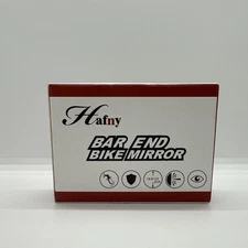 Hafny MR083 Bike Bar End Mirror Safe Rearview Handlebar Bicycle Mirrors Black