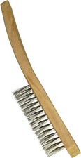 Shark 17005 Long Handle Carbon Steel V-Shaped Wire Brush