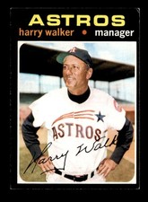 1971 Topps #312 Harry Walker MG EX/EX+ X3697914
