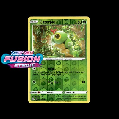 Pokemon Cards! Fusion Strike - Holo/Reverse Holo UltraRare V VMAX Full Art Card