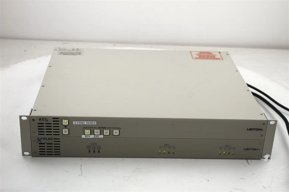 Leitch 4x1p X Plus Modular Routing Switchers - Image 2 of 4