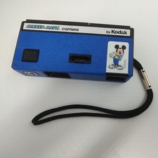 Mickey-Matic Camera By Kodak 110 Blue Vintage Disney 80s