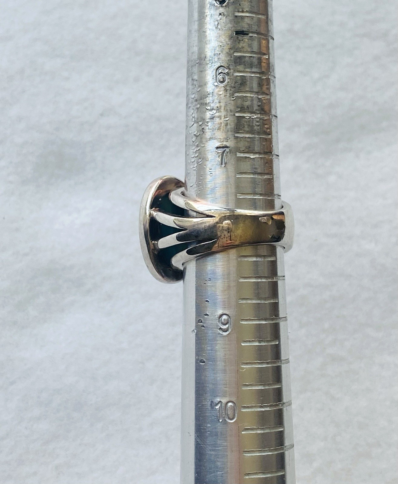 Barre Sterling Silver Statement Ring Turquoise Ci… - image 13