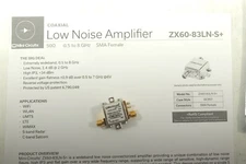 Mini-Circuits Amplifier ZX60-83LN-S+ 0.5 To 8 GHz