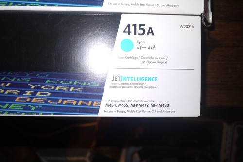 HP 415A LaserJet Pro Toner Cartridges - three colors. Opened boxes - Afbeelding 2 van 4