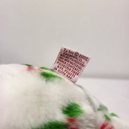 Ty Beanie Buddy "1998 Holiday Teddy" 2002 BNWT Vintage Retired Collectable UK - Picture 9 of 11