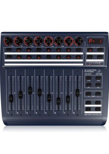 Behringer B-Control Fader BCF2000 Total-Recall USB/MIDI Controller NEW