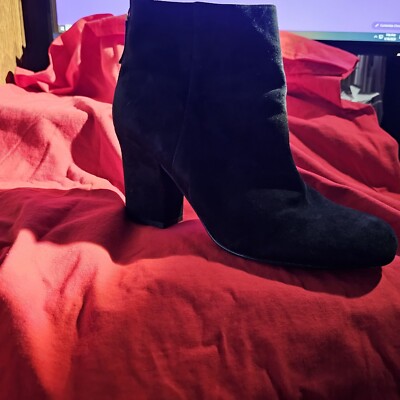 Boots Black Leather Women 