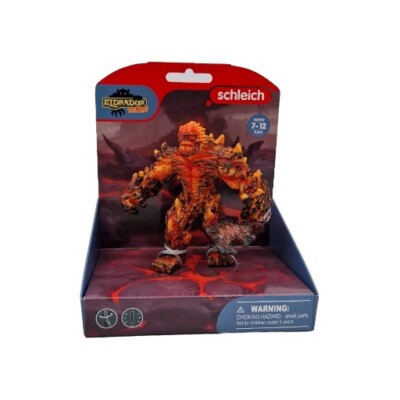 Schleich ELDRADOR Creatures LAVA GOLEM MIT WAFFE 42447 7-12 Jahre NEU & OVP