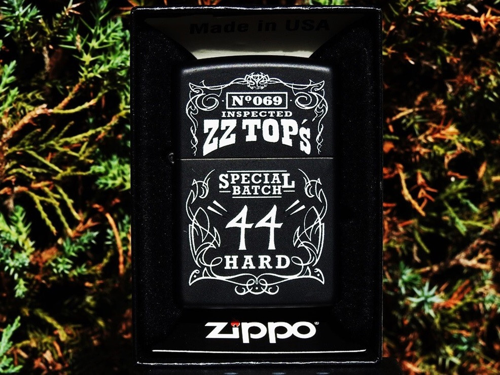 【極上色落ち】80s USA製 オシュコシュ 44 扇形ジップ ハチノス ZZ Top Special Batch 44 Zippo Lighter - Billy Gibbons - Dusty Hill