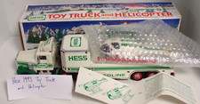 1995 Hess Toy Truck and Helicopter with Original Box and Sleeve - HS-F3-I