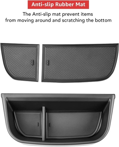 Dashboard Navigation Organizer Storage Box Tray Insert Kit Fits 21-25 Sienna - Picture 6 of 9