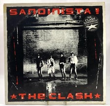 THE CLASH SANDINISTA 1980 3LP NM UK Vinyl Record Insert Lyrics/Illust STEREO