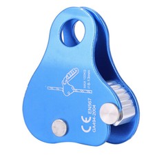 Outdoor Climbing Rope Lock Aluminum Protection Kit for Climbers Blue