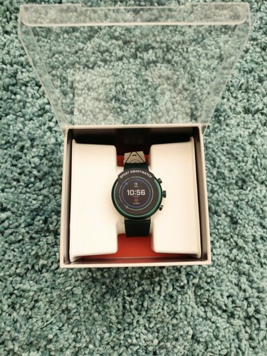 Fossil Sport 43mm Aluminum Case Green 