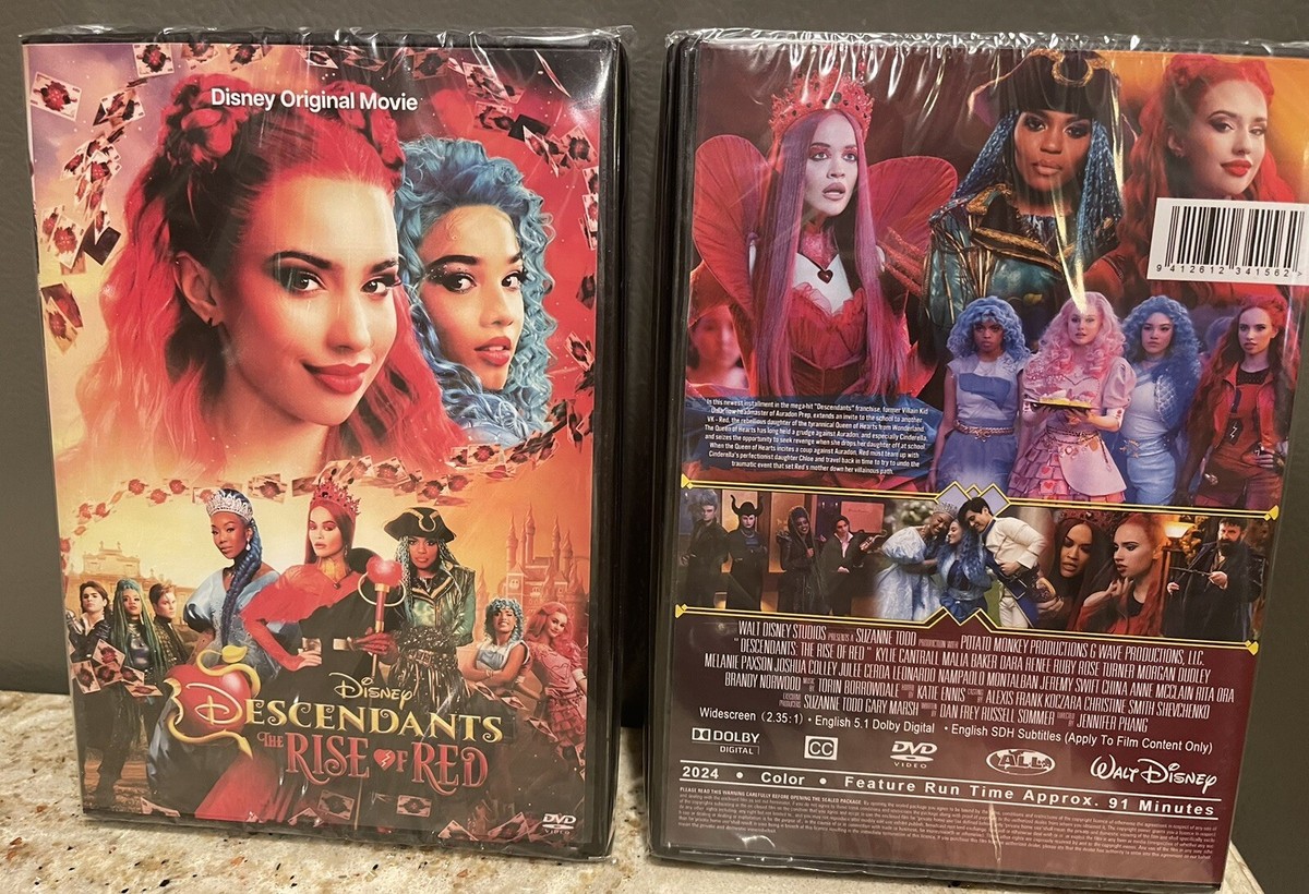 Descendants: Rise of Red (2024) DVD, Brand New, Sealed | eBay
