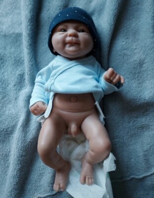 Bébé reborn Bettie en silicone souple de 30 cm petite fille