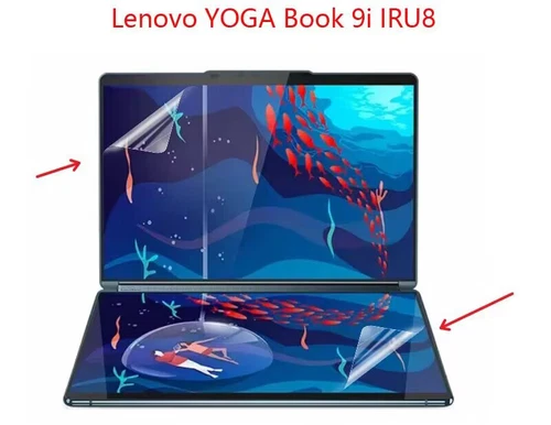 Anti-scratch 13.3" Big+ Small Screen Protector for Lenovo Yoga Book 9i IRU8 2023