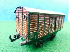 E13 Karl Bub Spur 0 antik Güterwagen gedeckt 11920 Münster mit 3x Schlußlicht