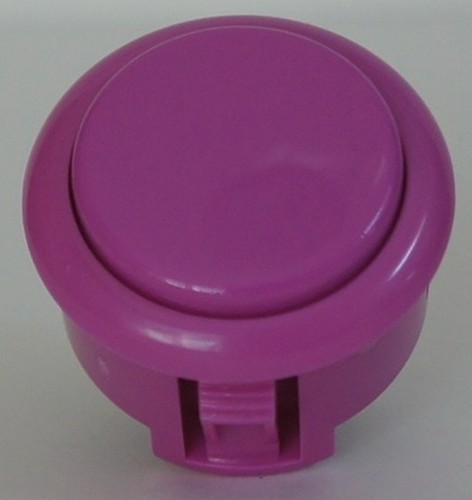 8 Stück Sanwa Original Tasten Violett und Joystick OBSF-30 Videospiel Arcade Teile - Bild 5 von 8