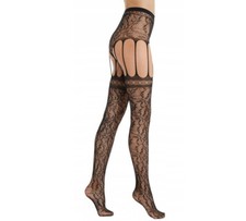 Calze A Rete Sexy In Nylon Nero Per Donna Calze Corpo Strappate Senza