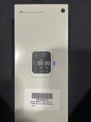 Fitness Tracker Y20GT Smart Bluetooth Watch Heart Rate - Black