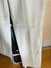 Agnona Berdorf Goodman Light Blue Calf Leather Trousers Size 46 Italy — photo 4