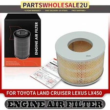 Front Engine Air Filter for Toyota Land Cruiser 1960-1974 1981-1997 Lexus LX450
