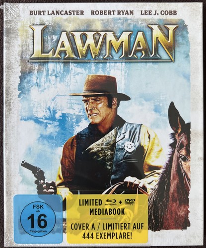 Blu-ray + DVD Mediabook - Lawman - Cover A - Burt Lancaster | eBay.de