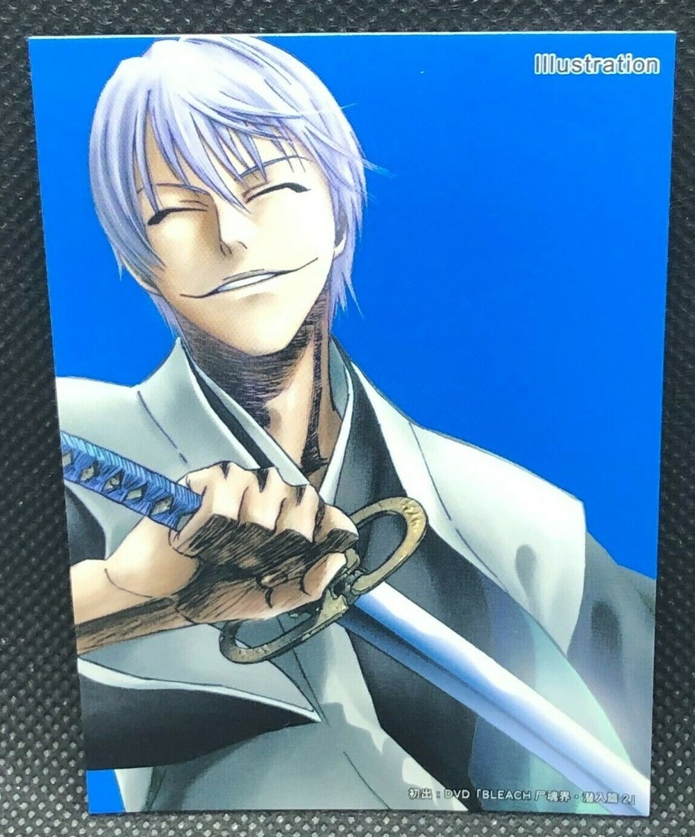 Ichimaru Gin Bleach Illustration Card No.077 BANDAI Japanese Japan