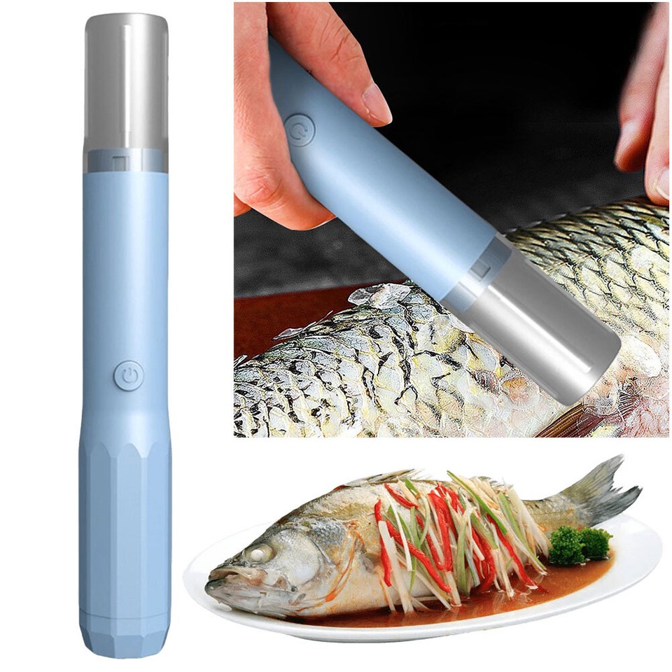 Fish Scale Remover Waterproof Cordless Fish Scaler Easily Remove