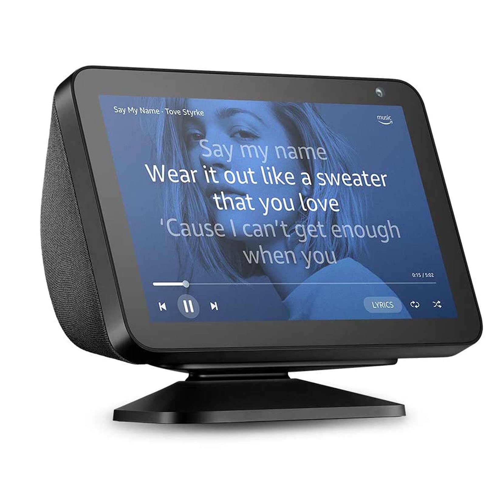 Amazon Adjustable Stand For Echo Show 8 (2nd Gen) Charcoal