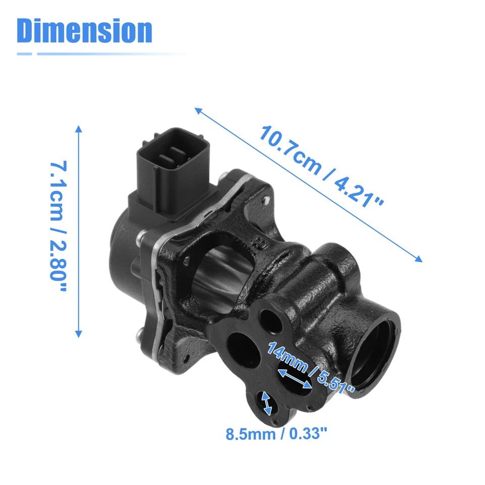 EGR Exhaust Gas Recirculation Valve for Chevrolet Tracker 99-04 18111-77E00 - Image 4 of 4