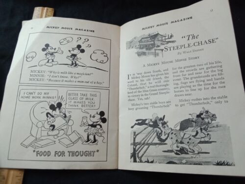 Mickey Mouse Magazin Band 1 Nr 1 selten #1 ungradiert 1933 - Bild 15 von 18