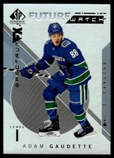 2018-19 SP Authentic Spectrum FX Adam Gaudette Vancouver Canucks #S-50
