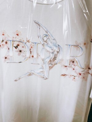 Dior x Kim Jones Pre-Fall 2019 Sorayama Robot White Tee size Large
