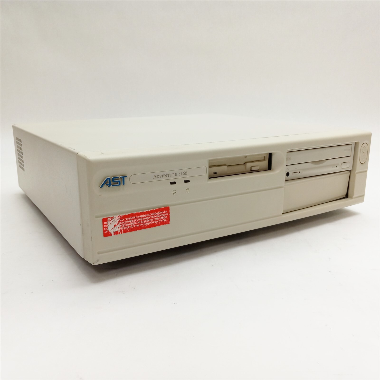 AST Adventure 5166 Advantage Series Vintage Retro PC Desktop NO CPU/RAM/HDD/OS