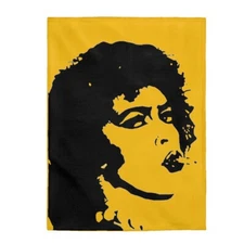 Rocky Horror Picture Show-Dr. Frankenfurter Velveteen Plush Blanket