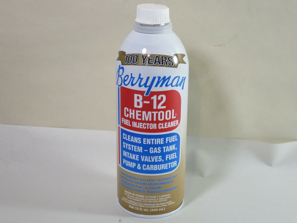 Berryman 0116 B-12 Chemtool Carburetor/Fuel Treatment-Injector Cleaner  12-Pack