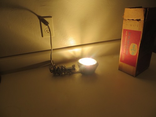 Acme Lite Mov-E-Lite Original Vintage Model 90 Lamp DWA Clear Movie Film Stage - Picture 5 of 5