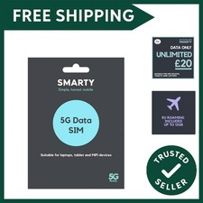 Unlimited Data only SIM. 1  plan, No contract,  Roaming