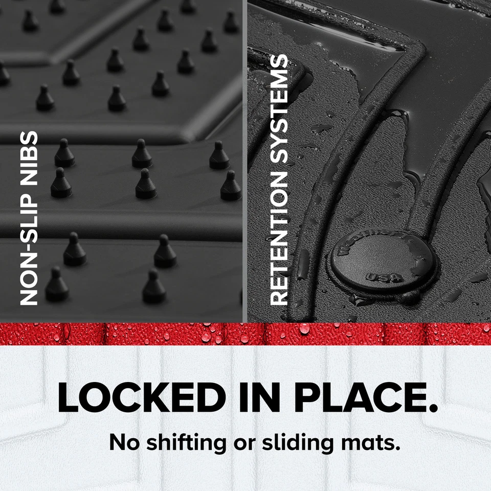 WeatherTech FloorLiner HP para Mazda MAZDA3 2014-2018 - 1ª fila, negro Foto 4 de 4